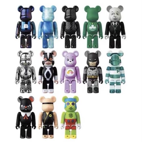 BE@RBRICK43代积木熊盲盒潮玩