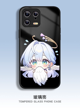 知更鸟手机壳黑色软壳小众全包适用真我Neo6红米k90OPPOa6s苹果17