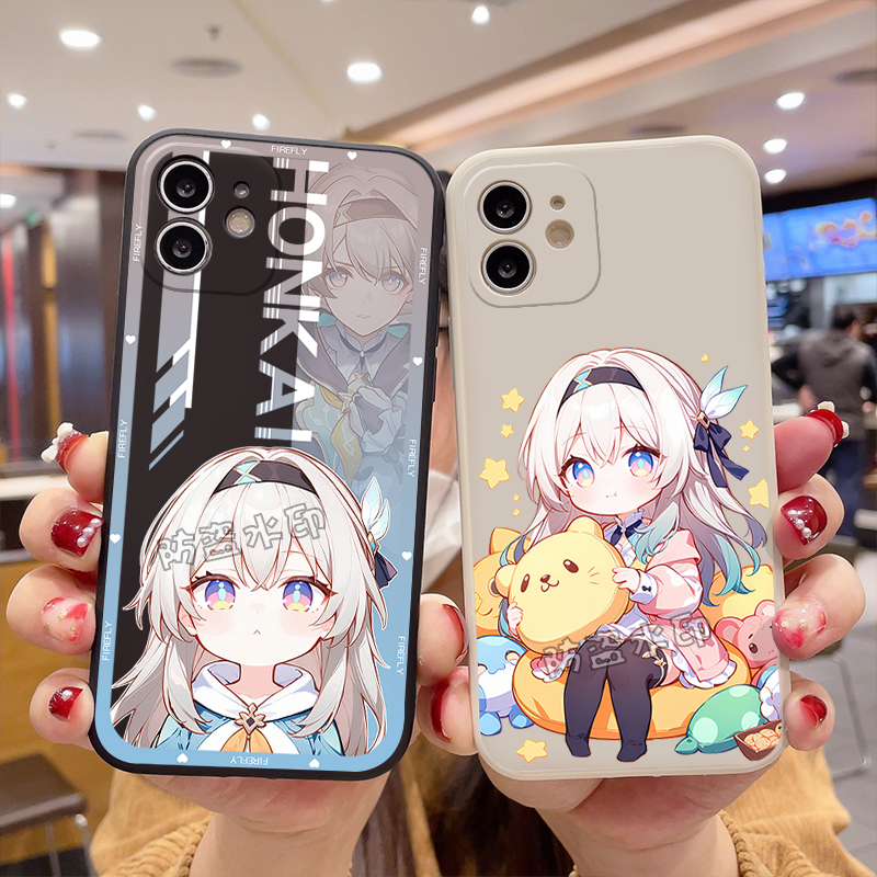 崩坏星穹铁道流萤萨姆手机壳定制适用OPPOreno11苹果8华为p70小米