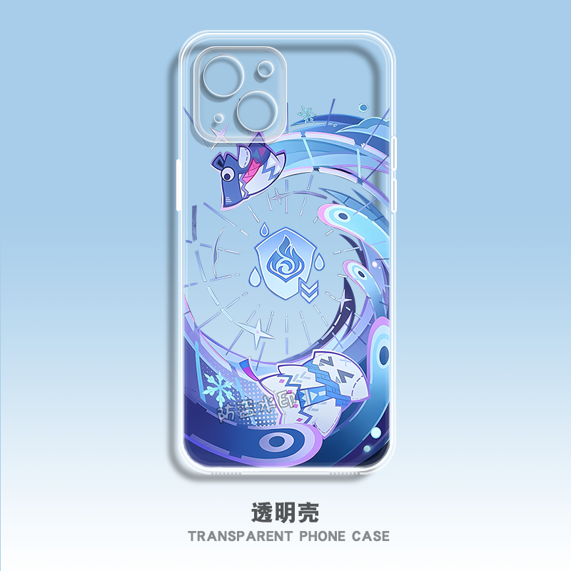 原神茜特菈莉透明手机壳软适用一加ACE3OPPOa72realmeGTNeo7苹果x