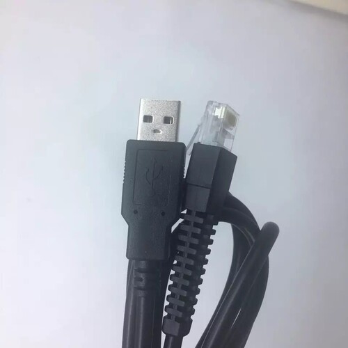 得力14965  14962 14960球型扫码器一维码条扫描平台显示数据线