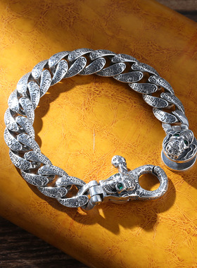 新品朋克风骷髅手链嘻哈涂鸦时尚