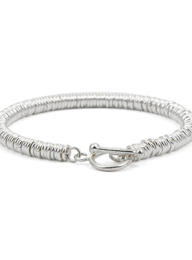 新品素圈手链男士简约韩版潮个性