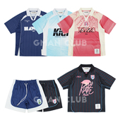 25新KITH城市限定 复古球衣 休闲运动短袖 FotiGmanClub TEE恤短裤