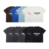 FotiGmanClub TEE恤潮 全棉宽松短袖 REPRESENT 新字母印花复古夏季