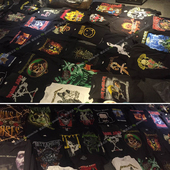 FotiGmanClub TEE 摇滚复古Vintage水洗宽松短袖 必入款 FOG主线经典