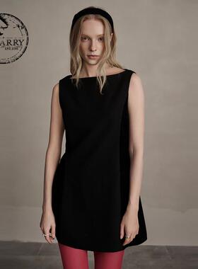 D-HARRY/迪哈利新款简约显瘦百搭黑色连衣裙DH244J97882D