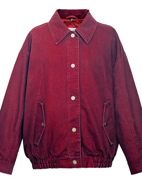 D-HARRY/迪哈利2025冬季新款防风保暖纯棉红色羽绒服DH254G90832B