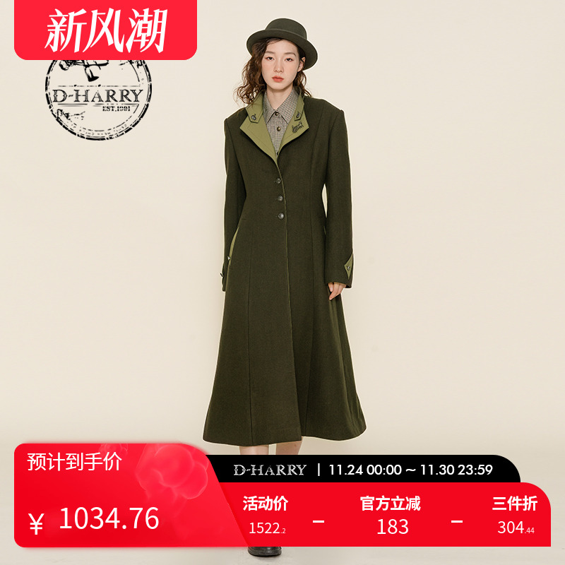 DH224F95803D迪哈利大衣