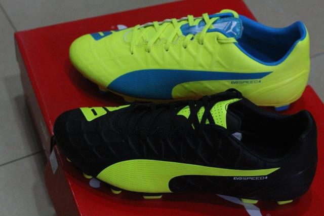 专柜正品PUMA/彪马 evoSPEED 4.4 AG/HG 人草 足球鞋103271