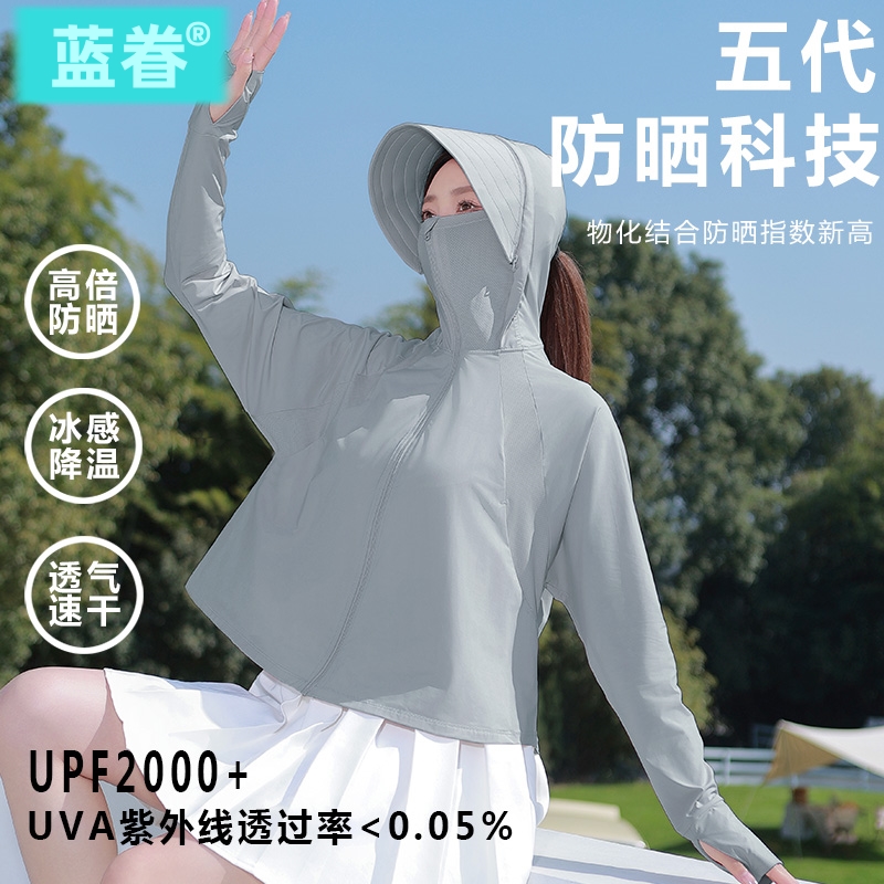 防晒衣女2025夏季新款冰丝防紫外线披肩短款透气薄款防晒服外套