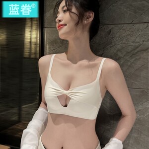 甜美无痕小胸聚拢显大收副乳上托无钢圈内衣女文胸纯色亲肤舒适