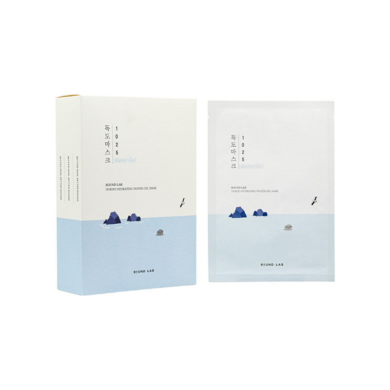 ROUNDLAB韩国柔恩莱独岛保湿水凝面膜18片补水保湿舒缓敏感肌ZY