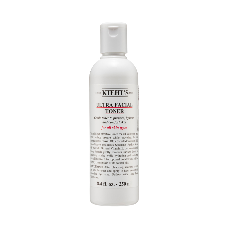 Kiehls科颜氏高保湿精华爽肤水250ml补水锁水滋润舒缓肌肤干皮ZY