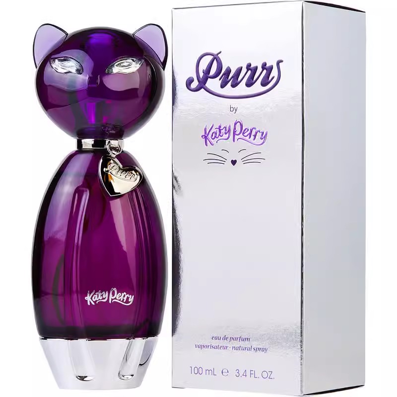 Katy Perry凯蒂佩里Purr呼噜紫色魅惑试用体验试管小样花果调香水