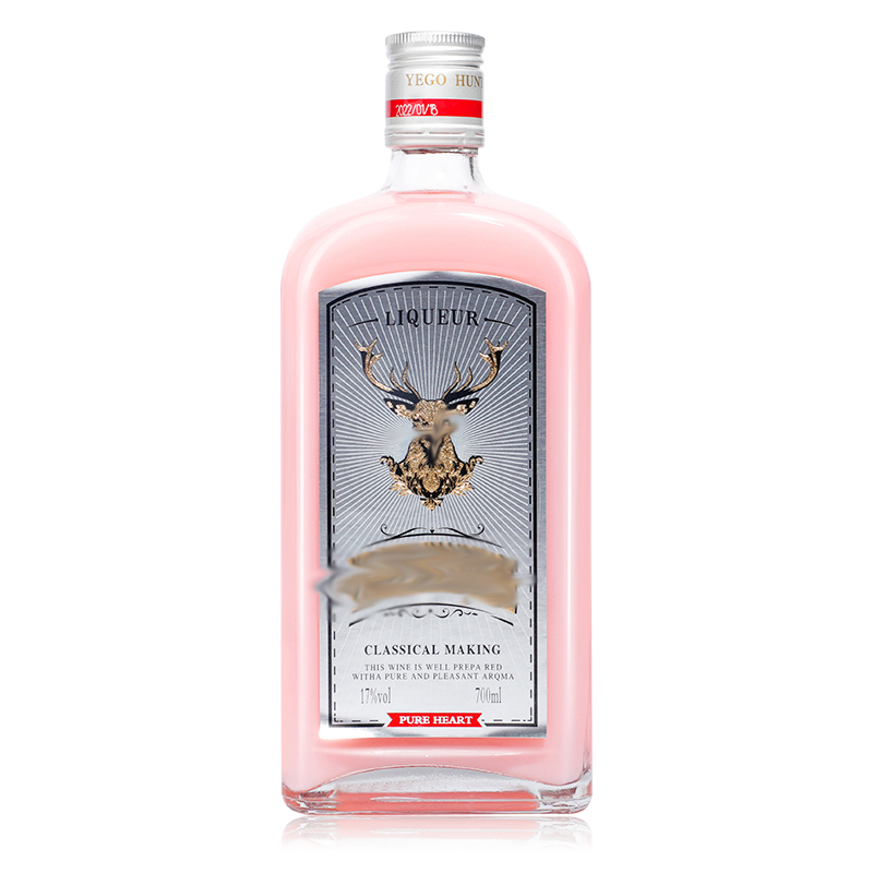 正品洋酒南极州利口酒草莓奶油咖啡力娇酒鸡尾酒700ML酒吧国产鹿