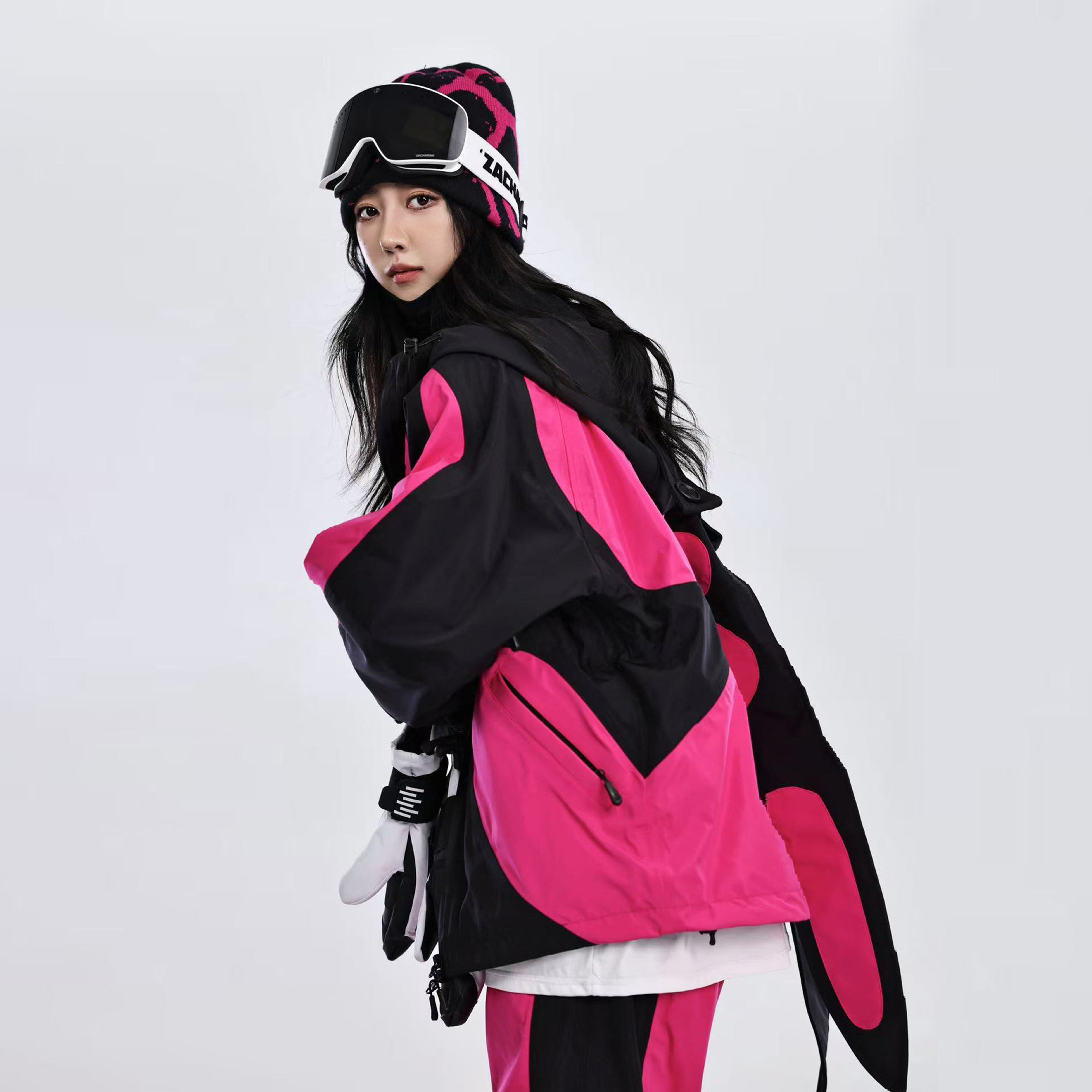ZACHARIAH【暴力甜心兔】单板滑雪服套装女 防水雪服衣防风双板男