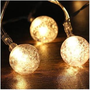 string waterproof fairy power led battery bubble lights ball