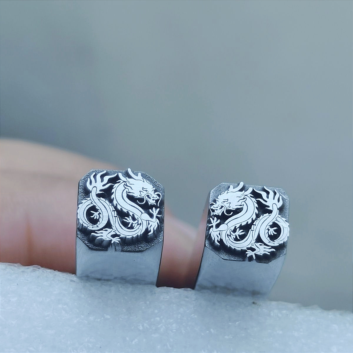 龙图錾刻钢印 金银铜錾刻刀 打金工具