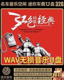 老年人爱听的红色民歌经典50 60年代革命歌曲歌唱祖国车载音乐U盘