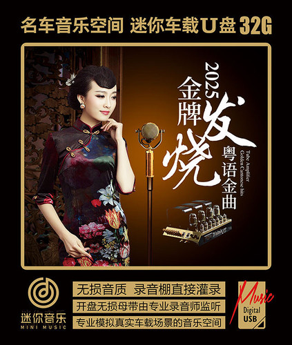 发烧粤语歌曲人声试音HIFi阿梨粤梅小琴陈果杨乐婷王闻WAV音乐U盘