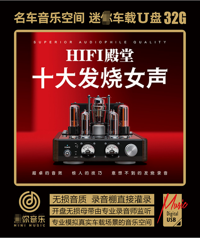 车载U盘车载音乐发烧女声
