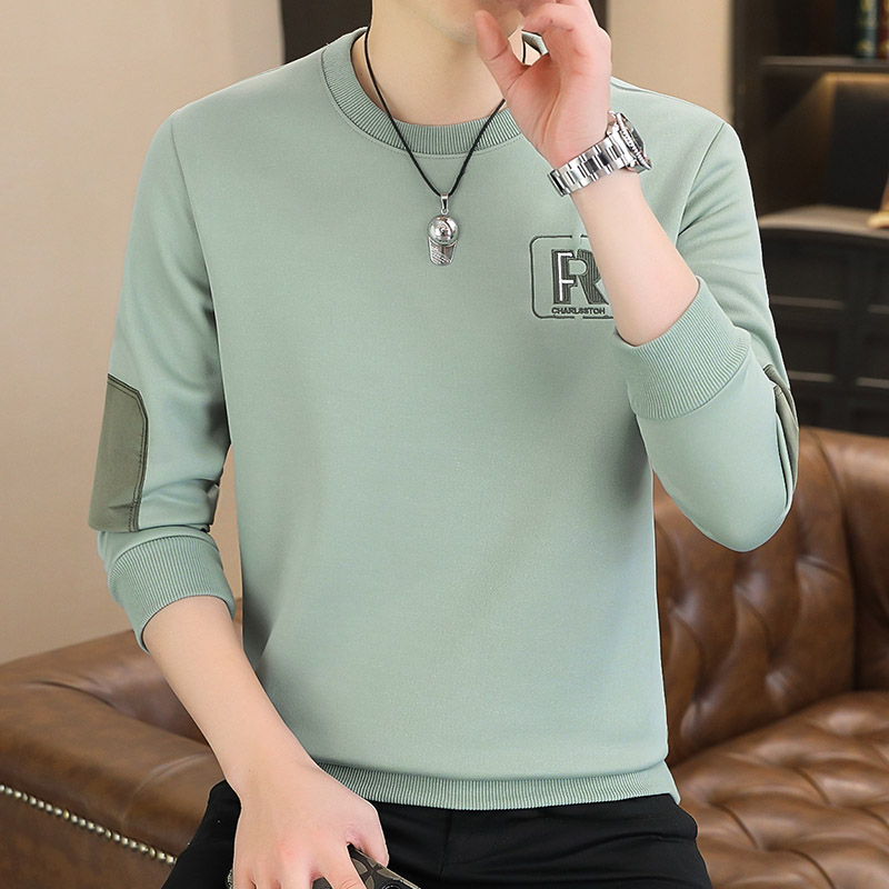 率动长袖T恤加肥加大码青少年