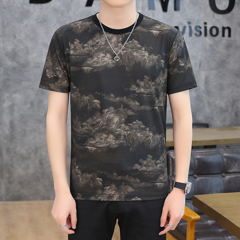 率动官网男士冰丝短袖T恤衫