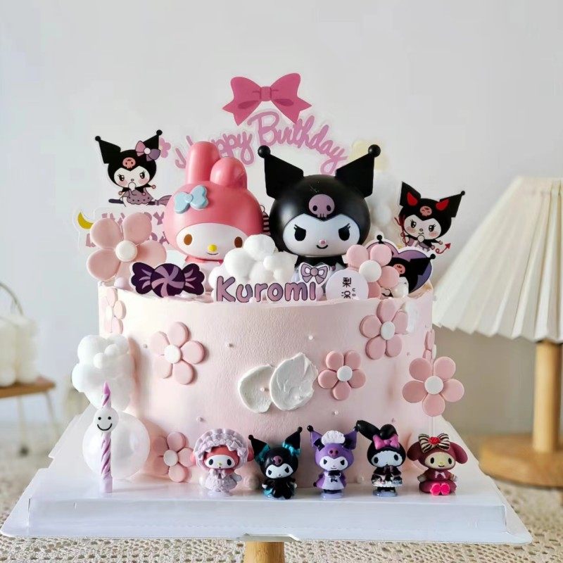 库洛米蛋糕装饰摆件三丽鸥美乐蒂女孩女生生日周岁蛋糕装扮插牌,节庆用品/礼品,节日装扮用品,淘宝优惠券,粉丝福利购,淘宝优惠卷