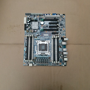 HP惠普Z420主板工作站619557-001 708615-001单路X79 C602 2011针