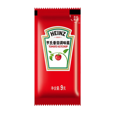 亨氏番茄酱9g小袋包装烘焙沙拉酱