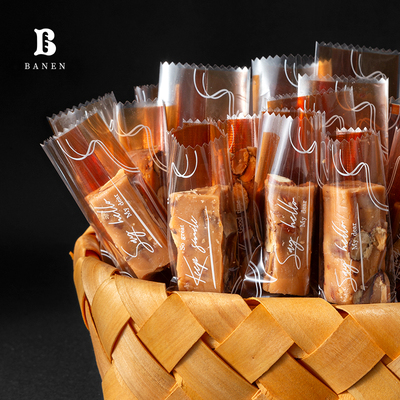 太妃糖包装袋牛轧糖海盐机封袋