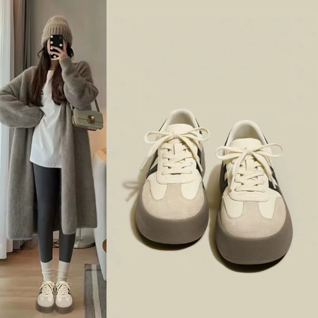 德训鞋女鞋子2025新款秋