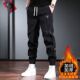 宽松百搭束脚裤 长裤 灯芯绒加绒运动裤 拼接休闲裤 甄选 秋冬季