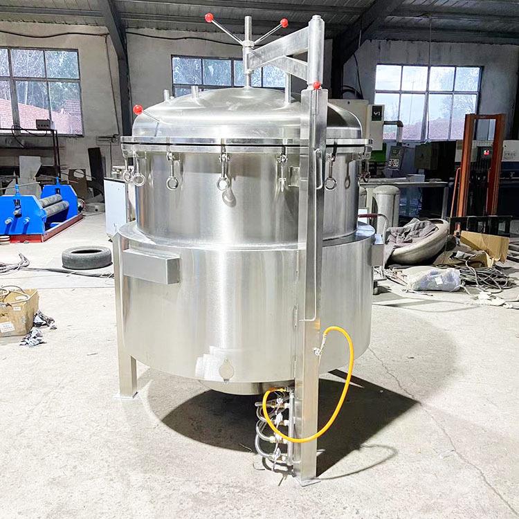 大型盐水花生压力煮锅 薯条真空煮锅 500L牛板筋牛蹄筋高温压力锅