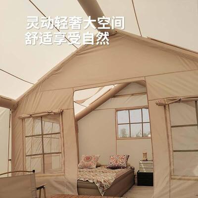 所加工定厂家制户外旅游JLF666露营加厚充庇护帐房式多人野营帐篷