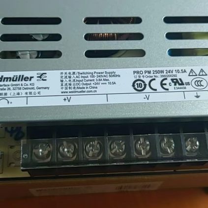 魏德米勒PRO PM 250W 24V 10.5A开关电源 直流平板电源2660200292