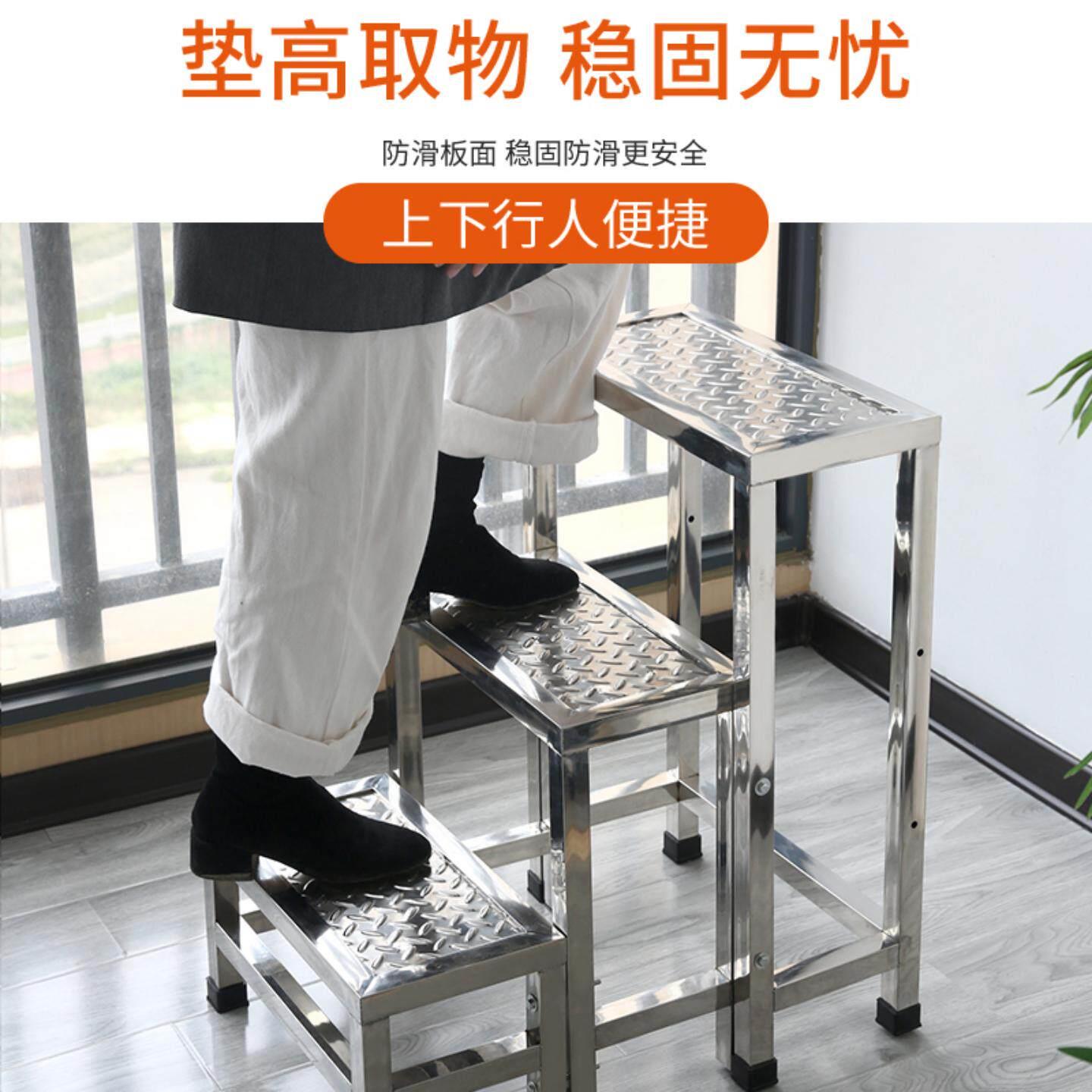 不锈钢妇科检查凳室内登高楼梯踏步台阶手术脚踏凳两二三步梯工业