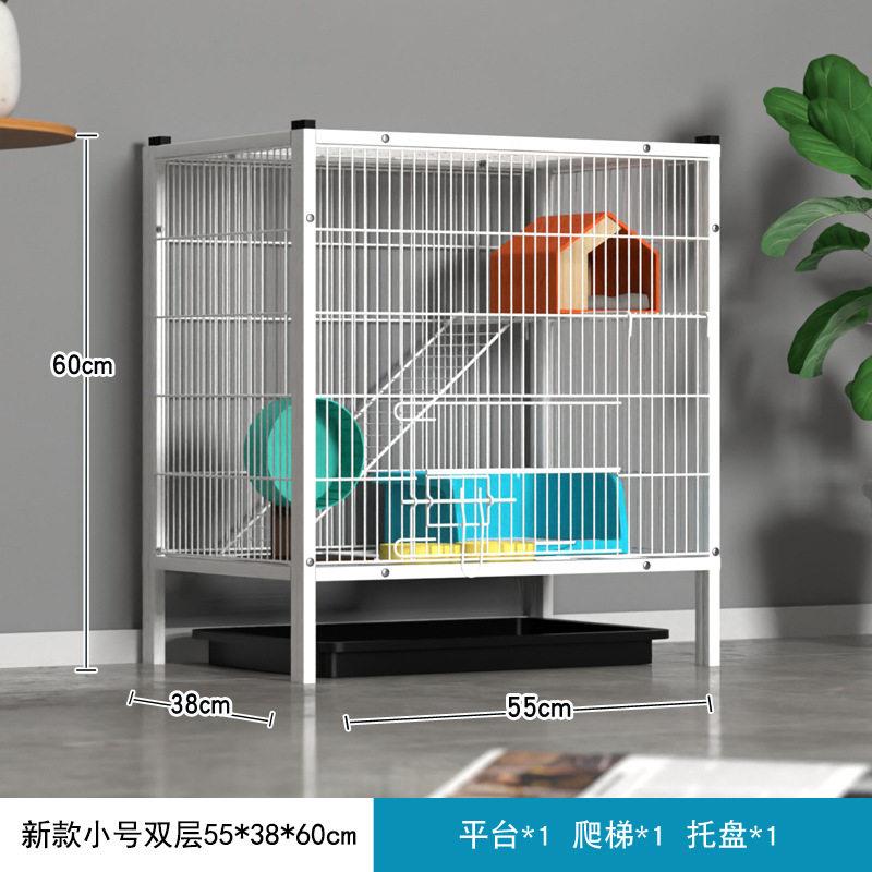 松鼠笼子三层松鼠别墅龙猫柜笼猫笼子大号貂笼宠物鸟笼子
