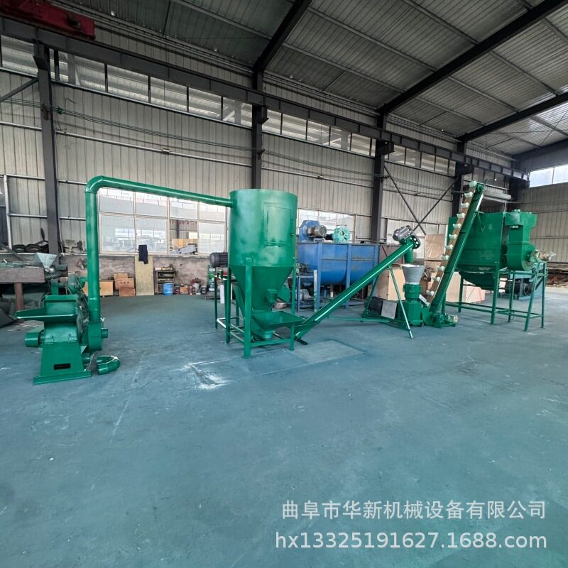 养殖造粒机颗粒机机组养殖场制作饲料加工生产线厂家玉米芯猪饲料