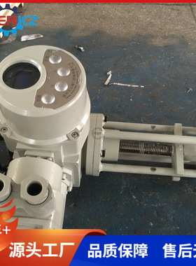 贝尔4-20MA电动调节阀直行程执行机构DZW30A电子式防爆执行器