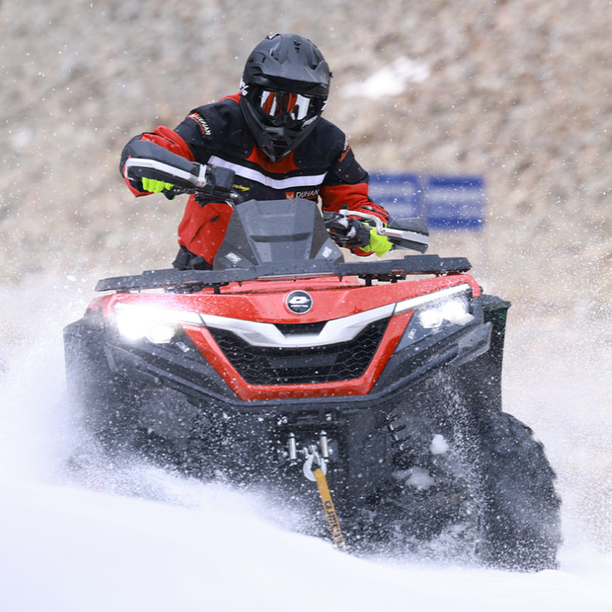 QJMOTOR1000两座4*4全地形越野车ATV沙滩车钱江四轮摩托车