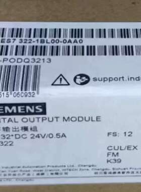 议价德国6ES7321-1BL00-0AA0原装300输入