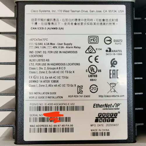 议价IE-4000-8GT8GP4G-E  *3