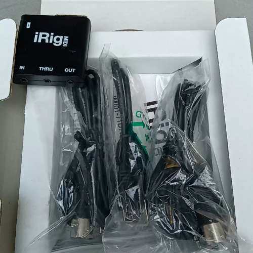 议价iRig midi 一代接口，和2根线，好像没使用过的，同城