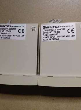 议价台湾上泰SUNTEX工业在线电导率仪EC-430 设备拆机件
