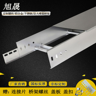 桥 布线梯式 热销梯式 电缆桥架镀锌喷塑走线槽热镀锌防火不锈钢T型