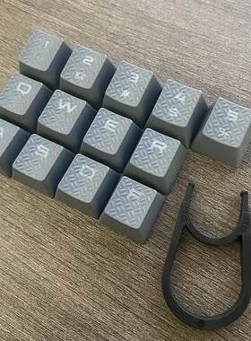 适用于Cherry MX樱桃6.0/9.0/8.0透光纹理防滑游戏机械键盘键帽