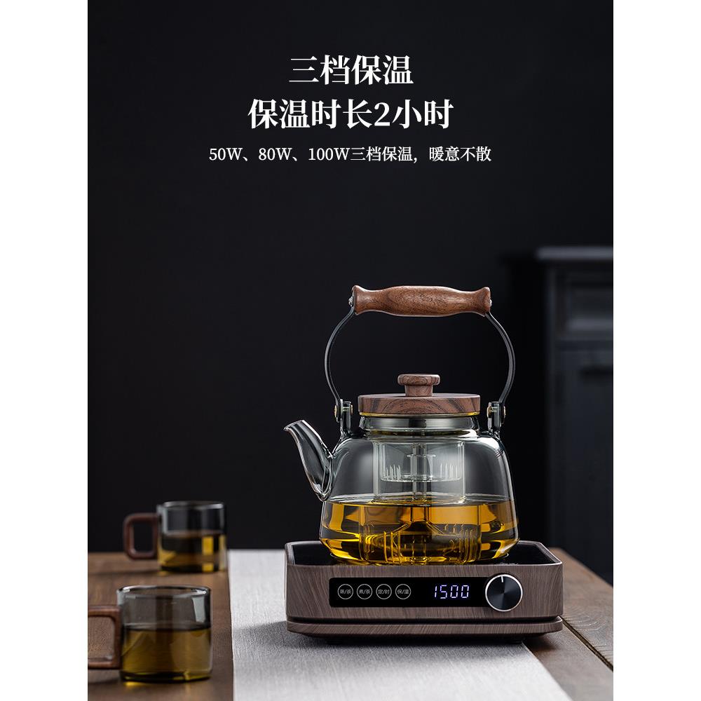 电陶炉煮茶炉2024新款家用围炉煮茶器小型电磁炉烧水养生壶泡茶炉
