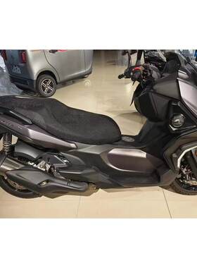 适用于钱江红250/350大型滑板车坐垫套加厚防晒透气隔热3D坐垫套